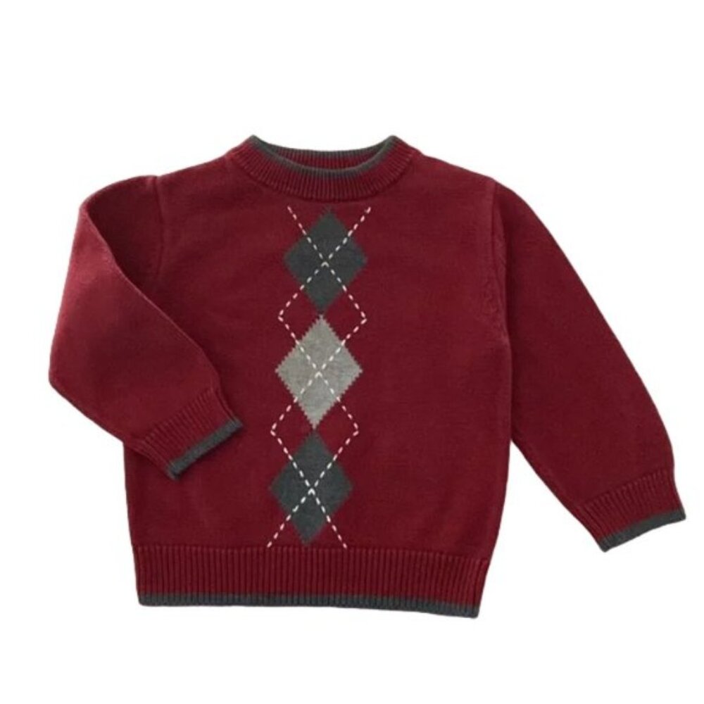 Gymboree Argyle Knit Sweater 3T